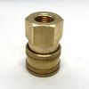 StainOut Systems B-004, Brass 1/4" Female Quick Disconnect
