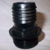 Clean Storm Hose Connector 1-1/2in Barbed X 1-1/2in MIP W/flange H229 K00665-1