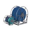 Hydramaster 000-163-542, Manual 300 Ft Vacuum Hose Reel Plus Garden And Solution, Triple Storage Reels