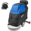 202313111 Powr-Flite PFS20 20 inch Cordless Battery-Powered 16 Gallon Walk Behind Disc Floor Scrubber and Air Mover