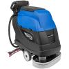 Powr-Flite PFS24 24 inch Battery Powered 16 Gallon Cordless Walk Behind Disc Floor Scrubber Freight Included