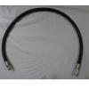 Pulse Hose 42Inch 3/8inch Inside Diameter 1600PSI 1/4inch MIP Swivel Steel X 1/4inch MIP Fixed Steel 20501205