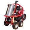 Hydrotek SH40004HH Mobile Wash Skid Diesel Fired Gas Hot Pressure Washer On Wheels 4000 psi 4 gpm