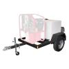 Hydrotek Hot2Go T185skh Hot Pressure Washer Trailer 200 gallon tank and reels Only