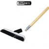 Clean Storm AB35A Premium Grout Brush CHISELED STIFF for Tile Cleaning With Plastic Handle 1678-4961