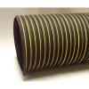 Nikro 860415 - 10in x 25ft Heavy Duty Black and Yellow Flex Duct