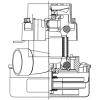 Ametek Lamb 131310-00, GS Electric Brand Motors, 5.7in Fan Diameter, 2 Stage TD BB 120 Volt Motor