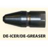 Aquanoz AquaIceGrease14 De-Icer De-Greaswer Sewer Jetting Nozzle 3 Forward Plus 6 Back Sprays 1/4 inch Fip