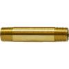 Brass Nipple 2 Inches L X 1/8 Mip 40003 PMF H14