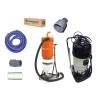 Concrete Dust Vacuum HEPA Triple Vacuum 3 Motor Triple Filter Wet Dry Shop Vac 20Gal 288Cfm Tool Kit 120v Bundle 43199822