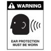 Karcher Universal Db Rating, Ear Protection Sticker Label - 8.783-038.0 - Legacy Shark