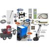 -Clean Storm Goliath Hybrid Flood Pumper 27gal Four 2 Stage Vacs and GAS Pump HEATED Pressure Washer Recovery System with Rotovac 360i (ETM)