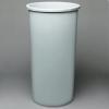 Rubbermaid Commercial RCP3546GRA Waste Receptacle Round Base Grey