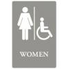 Sign Women Access 6X9 Gray QUR01415 UST 4814