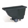 Rubbermaid Commercial RCP9T18BLA  1 CU YD SERVICE TRUCK BLACK