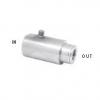 Mosmastic 29.019 Nozzle socket with snap lock stainless LAZ G1/4in F 1/4in NPT-F