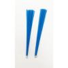 Clean Storm STE11104-11 Blue Plastic Whip Wiskers TurboBrite Tuft 5/32od 4.5in Trim .014 X Nylon Blue EACH No Aluminum Holder