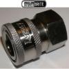 Pressure Washer QD 3/8in Fip X 3/8in Female Socket Coupler Stainless Steel 8.707-125.0  [87071250]