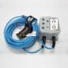 Clean Storm ReverseEuroPlug Power Joiner Step Up Inverter Electric Converts Dual 20 amp 115 Volt AC outlets to 240 Volt