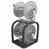 Hydroteck Dual Stacked Pressure washing hose reels AR325 - includes one 5000 psi reel and one inlet garden hose reel