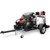 Shark Hot Water Trailer Package 4.7 GPM 3500 PSI 200 Gallon Hot Water Pressure Washer Trailer Package 1.103-828.0