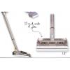 PMF Mach-12SS-TEF 12in Stainless Steel Titanium Style Carpet Cleaning Wand 4 Jet 800 psi Teflon Glides
