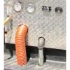 SteamBrite FH11595 Truckmount Through the Floor Silicone Blower Exhaust Hose 3in ID X 2 ft Long