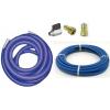 -Clean Storm Hose Set 100ft (30 Meters) x 2.0in ID Vacuum & 1/4 in 3000 psi Solution with QDs and Ball valve installed